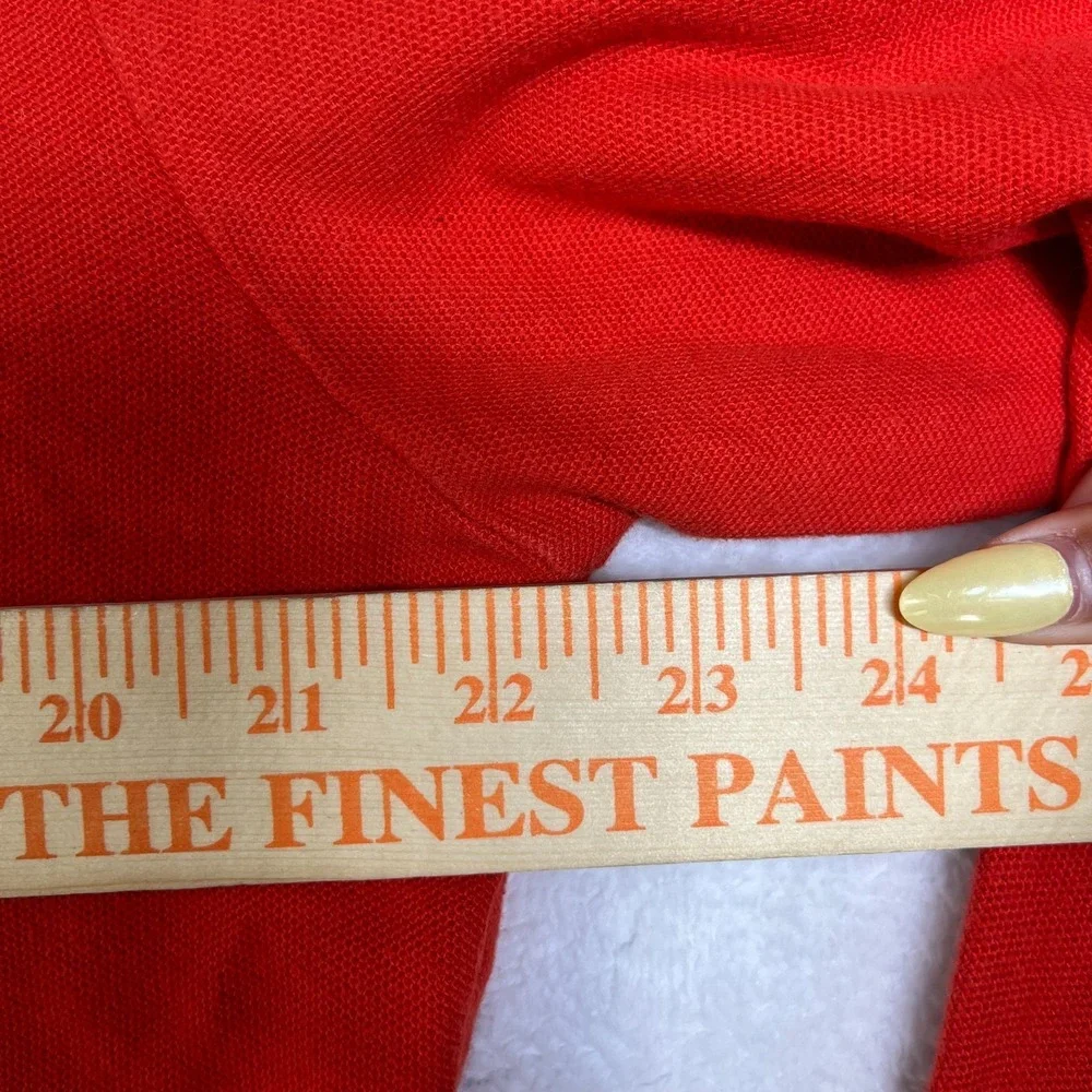 Lauren Ralph Lauren Polo Shirt Men's Red Long Sleeve‎ Rugby Classic - Medium